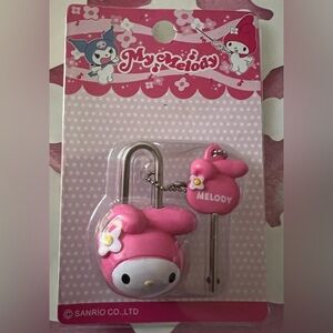 NWOT MY MELODY NOVELTY LOCK